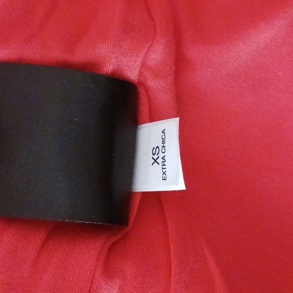 Bebe Orange Above Knee Mini - Picture 6 of 7